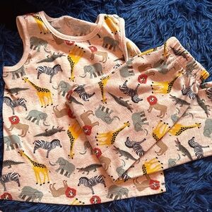Wonder Nation Kids' Safari PJ Set